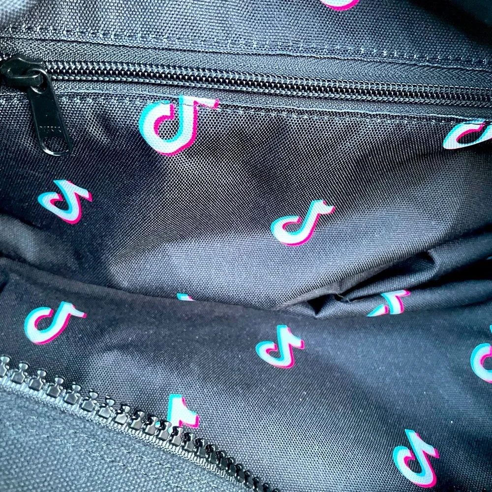 TikTok, Black, Duffel Bag